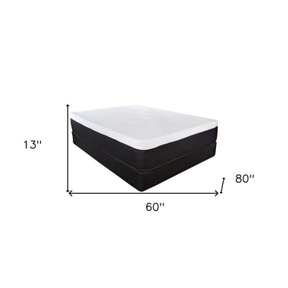 13" Hybrid Pocket Coil Gel Memory Foam Mattress HomeRoots