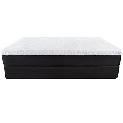 10.5" Lux Gel Infused Memory Foam And High Density Foam Mattress Twin - FurniFindUSA