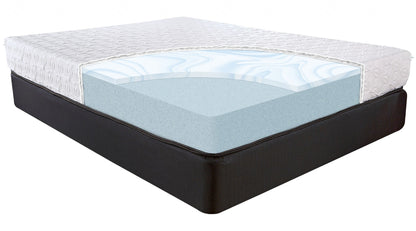 8 Inch Luxury Plush Gel Infused Memory Foam And Hd Support Foam Smooth Top Mattress