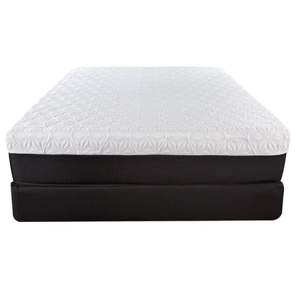 11.5" Lux Copper Infused Gel Memory Foam And High Density Foam Mattress Twin - FurniFindUSA