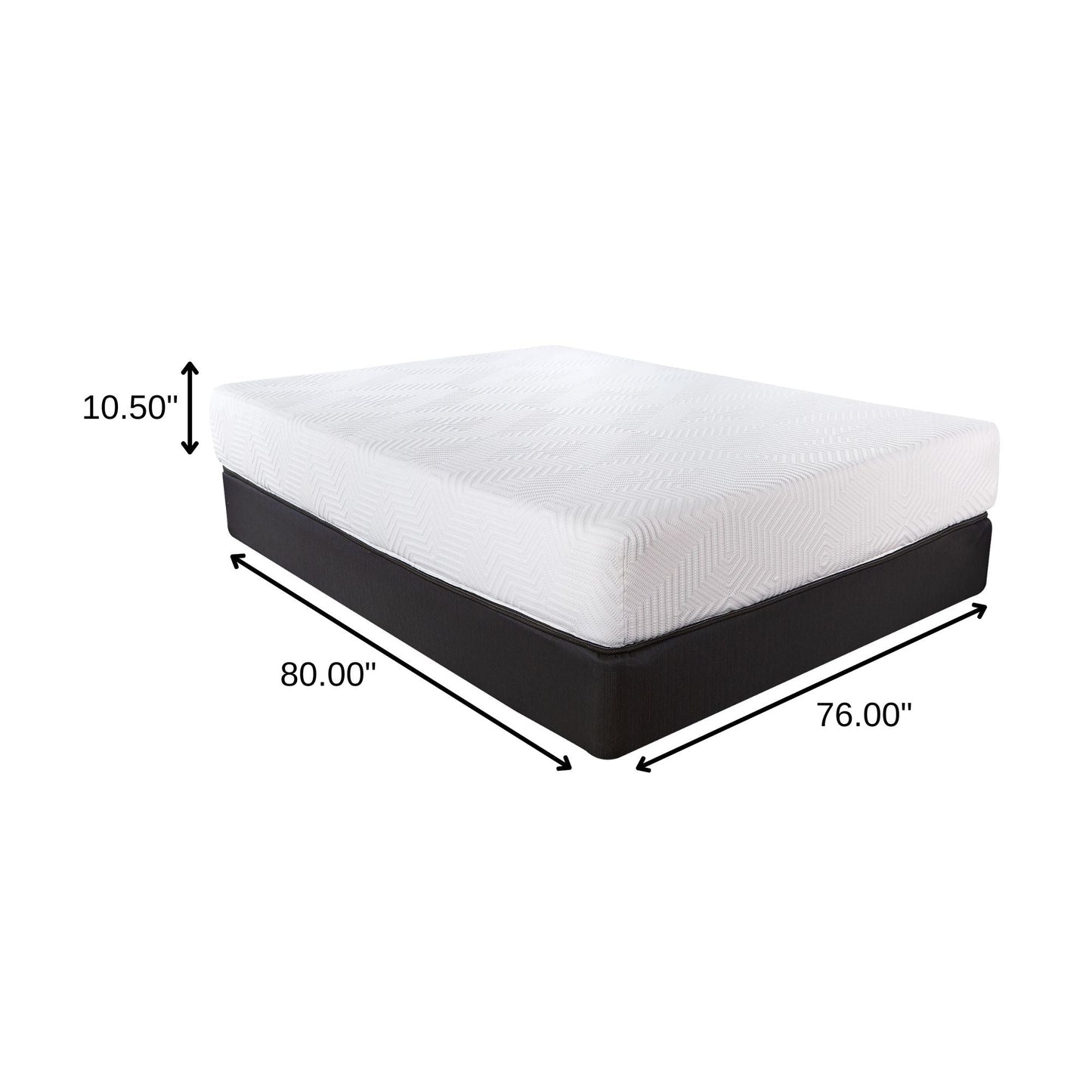 11" Hybrid Pocket Coil Gel Memory Foam Mattress HomeRoots