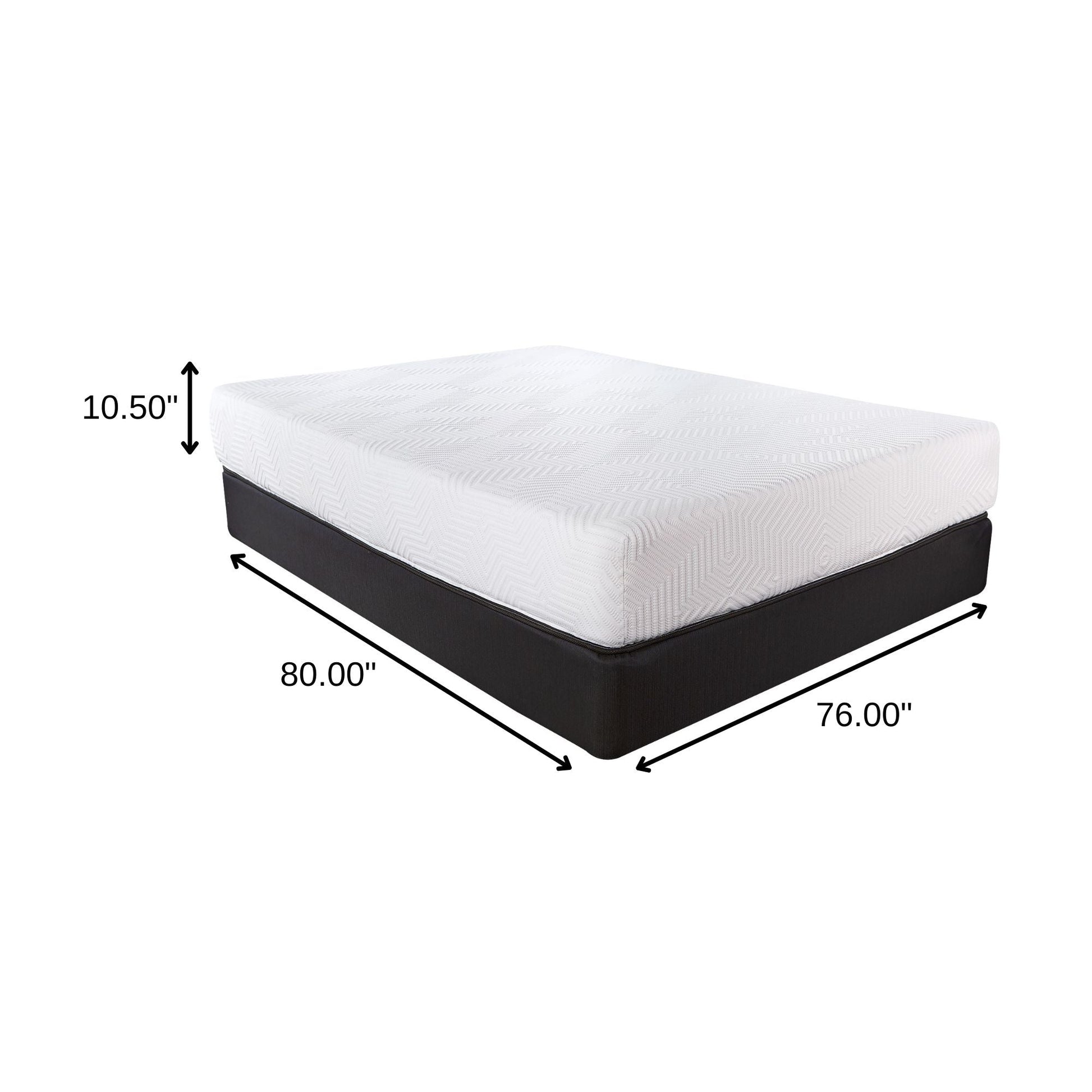 11" Hybrid Pocket Coil Gel Memory Foam Mattress HomeRoots