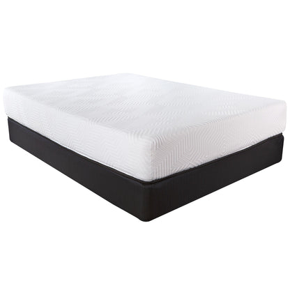 11" Hybrid Pocket Coil Gel Memory Foam Mattress HomeRoots