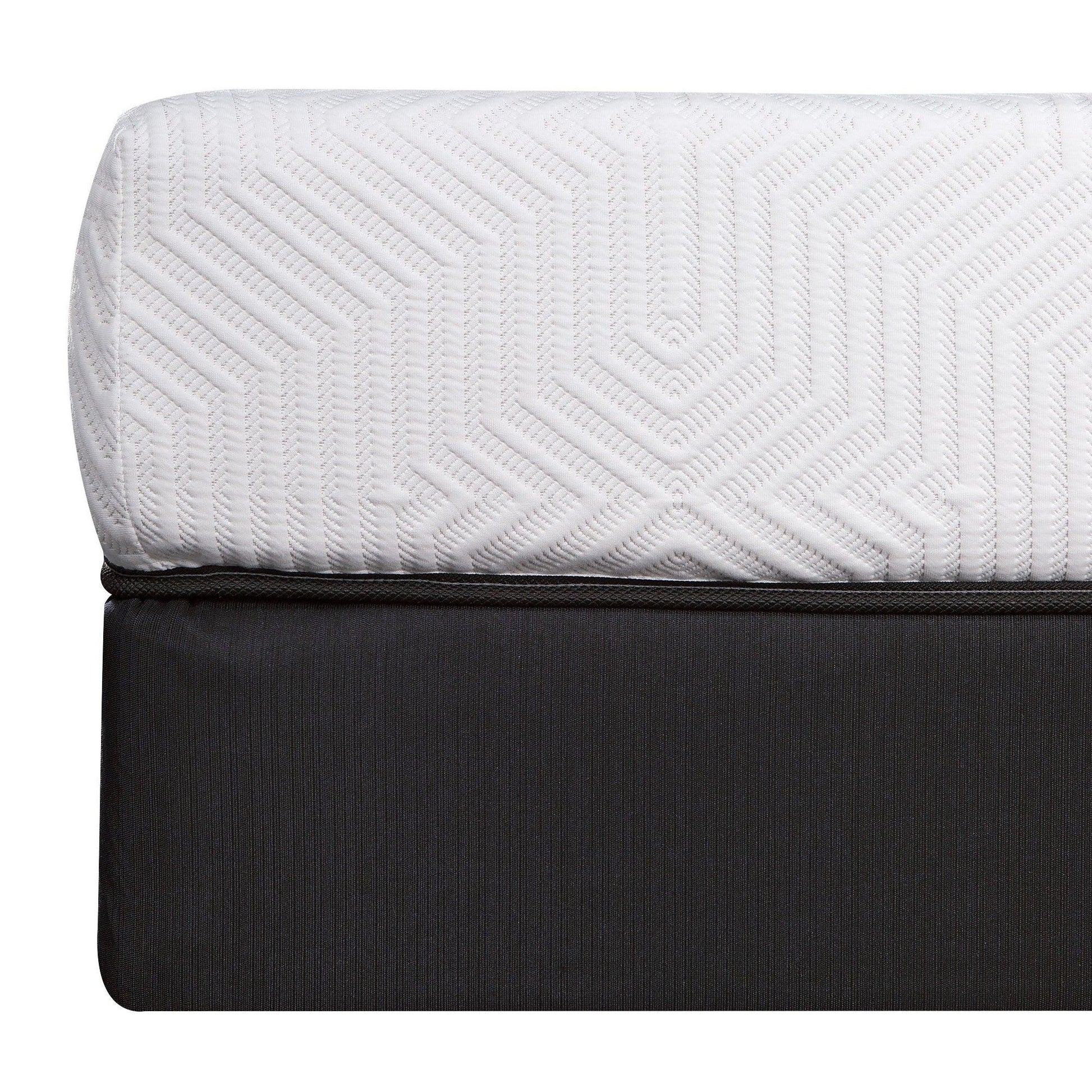 10.5" Hybrid Lux Memory Foam And Wrapped Coil Mattress Full - FurniFindUSA