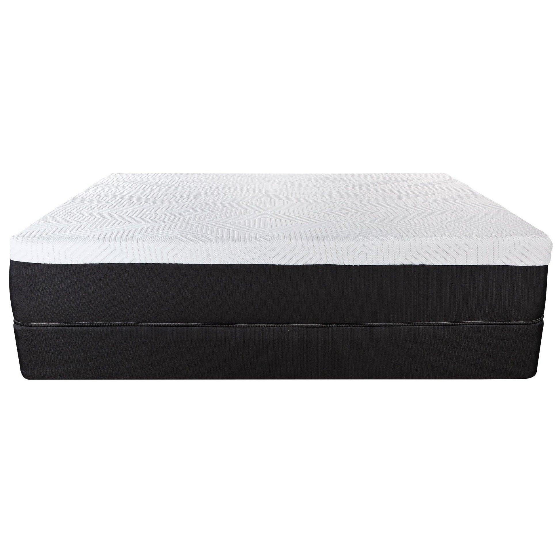 13" Hybrid Lux Memory Foam And Wrapped Coil Mattress Twin - FurniFindUSA