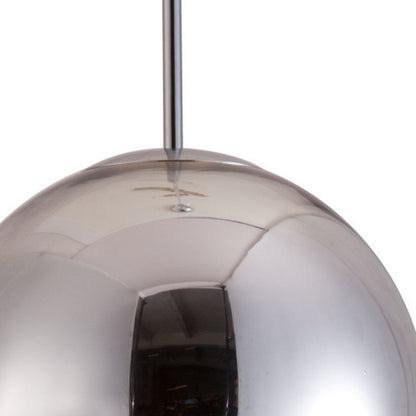 Silver Lantern Metal Dimmable Ceiling Light