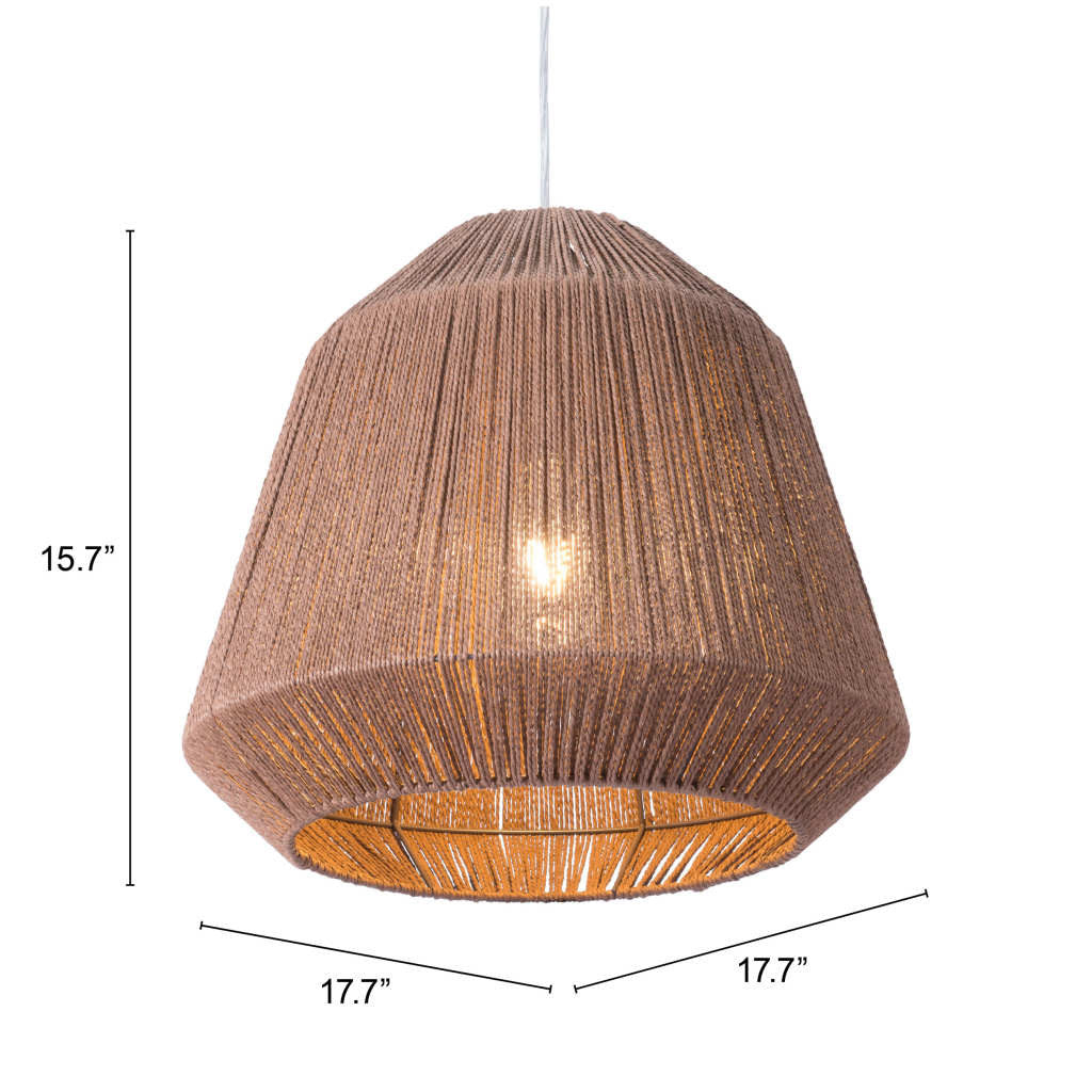 Brush Natural Ceiling Lamp