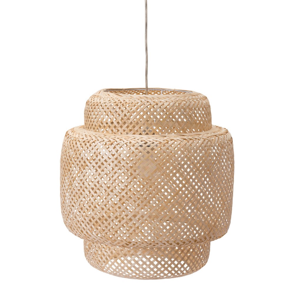 Natural Boho Weave Ceiling Lamp — view 8