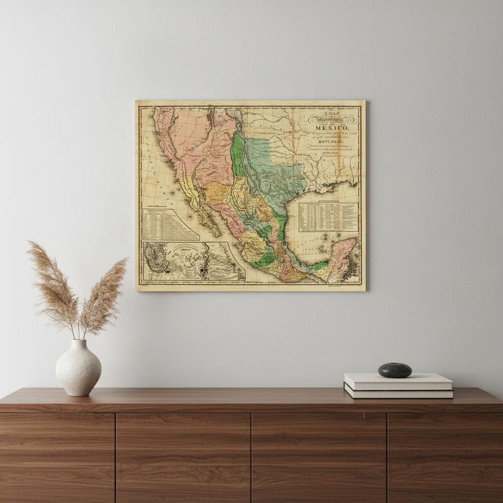 Vintage 1862 Civil War Map Unframed Print Wall Art — view 6