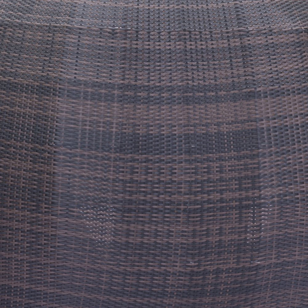 Teardrop Shaped Brown and Beige Daybed HomeRoots