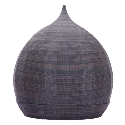 Teardrop Shaped Brown and Beige Daybed HomeRoots