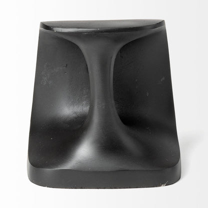 Set of Two 6" Black Metal Decorative Bookends HomeRoots