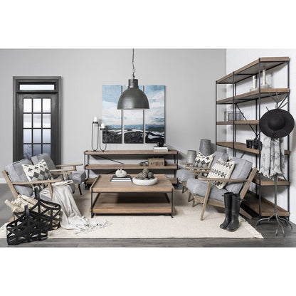 Set Of Two Black Geometric Metal Baskets HomeRoots