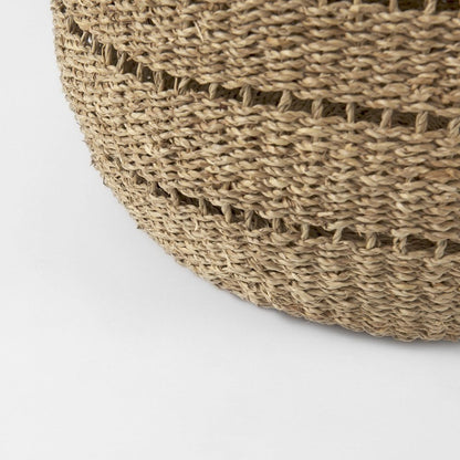 Set of Two Brown Wicker Baskets HomeRoots