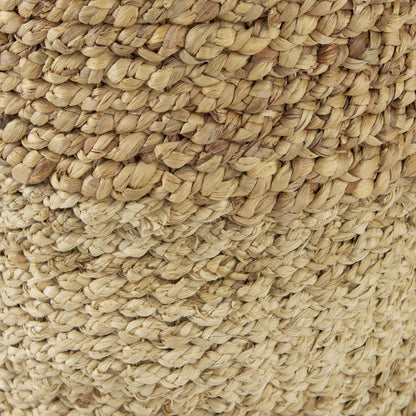 Set of Three Brown Wicker Basket HomeRoots