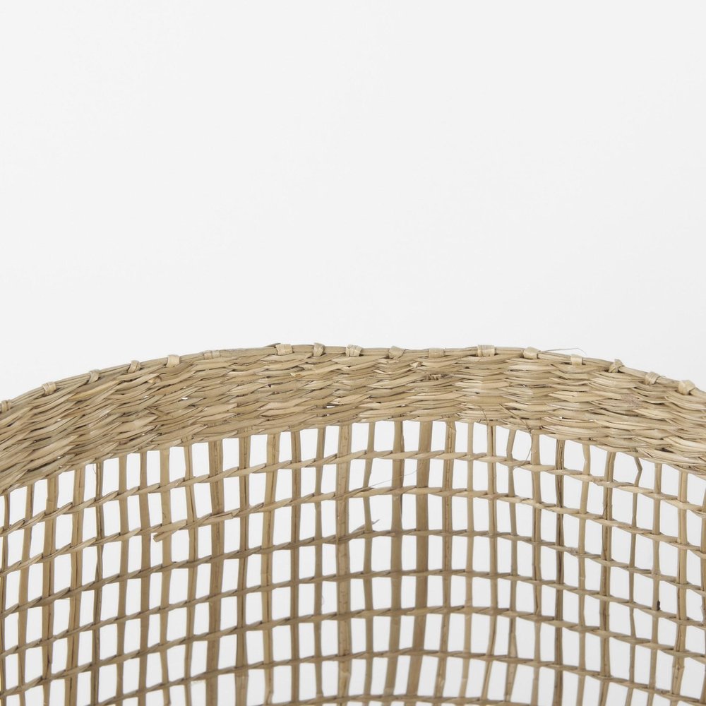 Set of Two Brown Wicker Basket HomeRoots