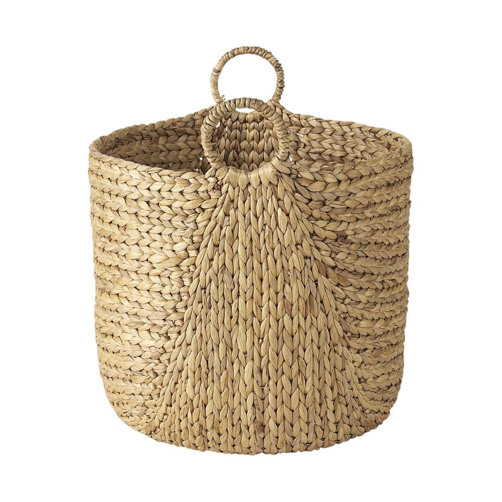 Set of Three Brown Wicker Basket — view 10