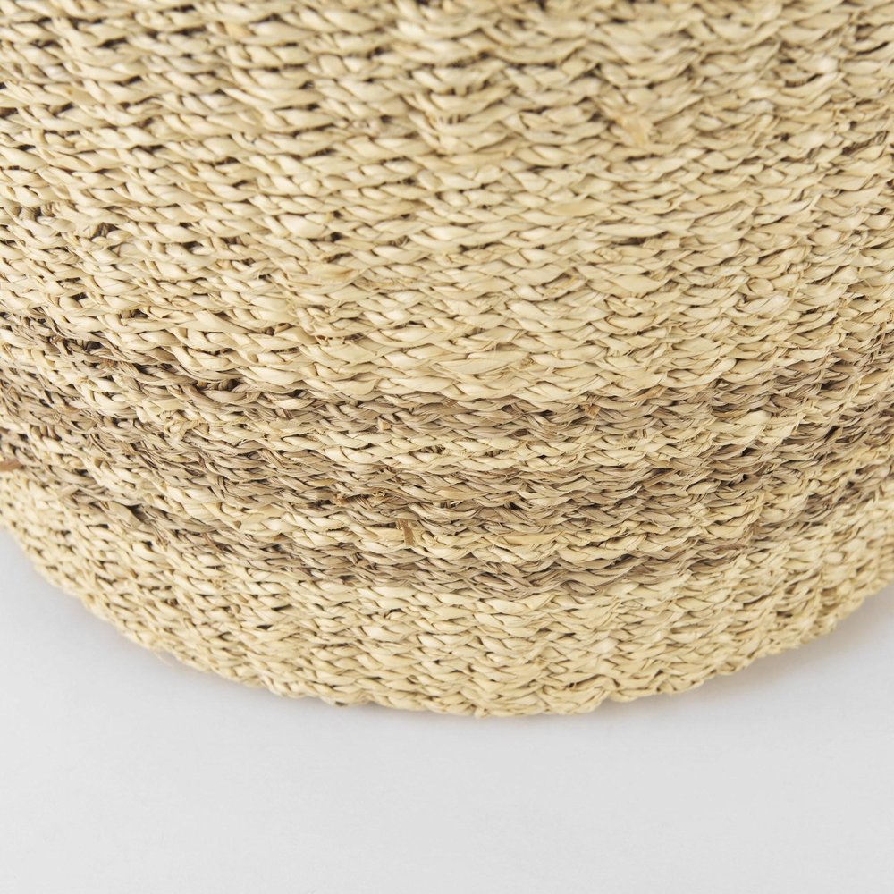 Set of Two Brown Wicker Basket HomeRoots