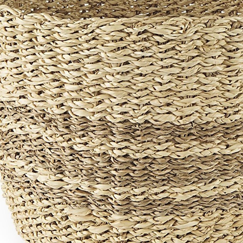 Set of Two Brown Wicker Basket — view 6