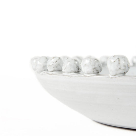 4" Off White Ceramic Tabletop Sculpture HomeRoots