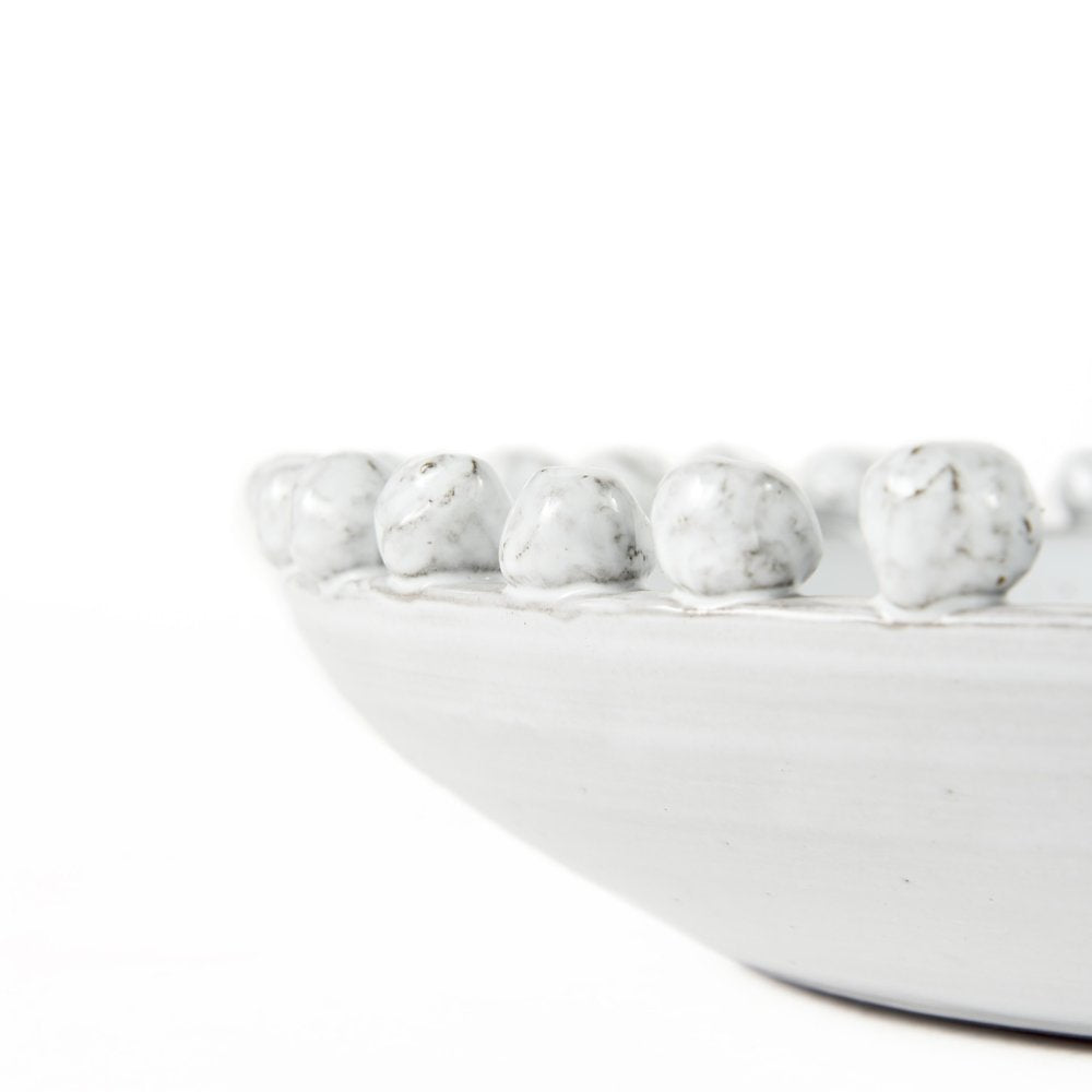 4" Off White Ceramic Tabletop Sculpture HomeRoots