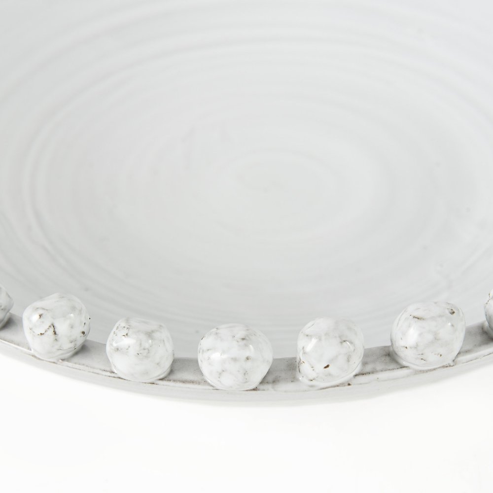 4" Off White Ceramic Tabletop Sculpture HomeRoots