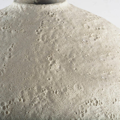32" White Cylinder Ceramic Floor Vase HomeRoots