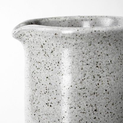 12" Gray Cylinder Ceramic Urns Jars HomeRoots