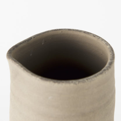 16" Black Ceramic Decorative Jug HomeRoots