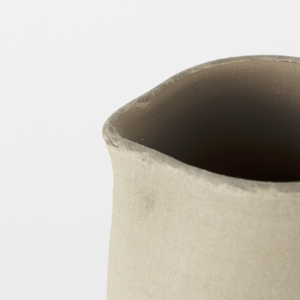 16" Black Ceramic Decorative Jug — view 6