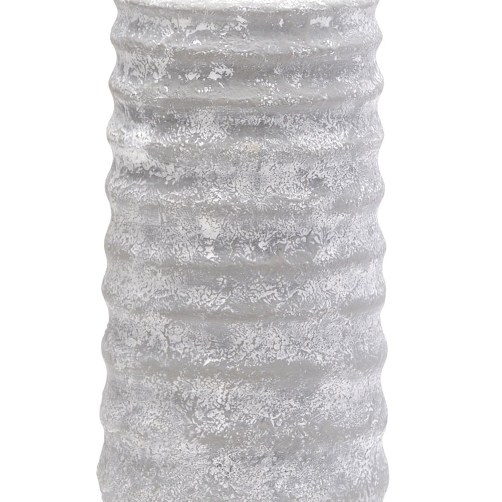 31" Gray Lamp Base LED With Beige Shade — view 3