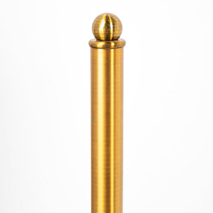 26" Gold Lamp Base LED With Gold Shade HomeRoots