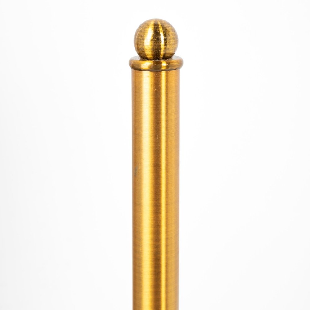 26" Gold Lamp Base LED With Gold Shade HomeRoots