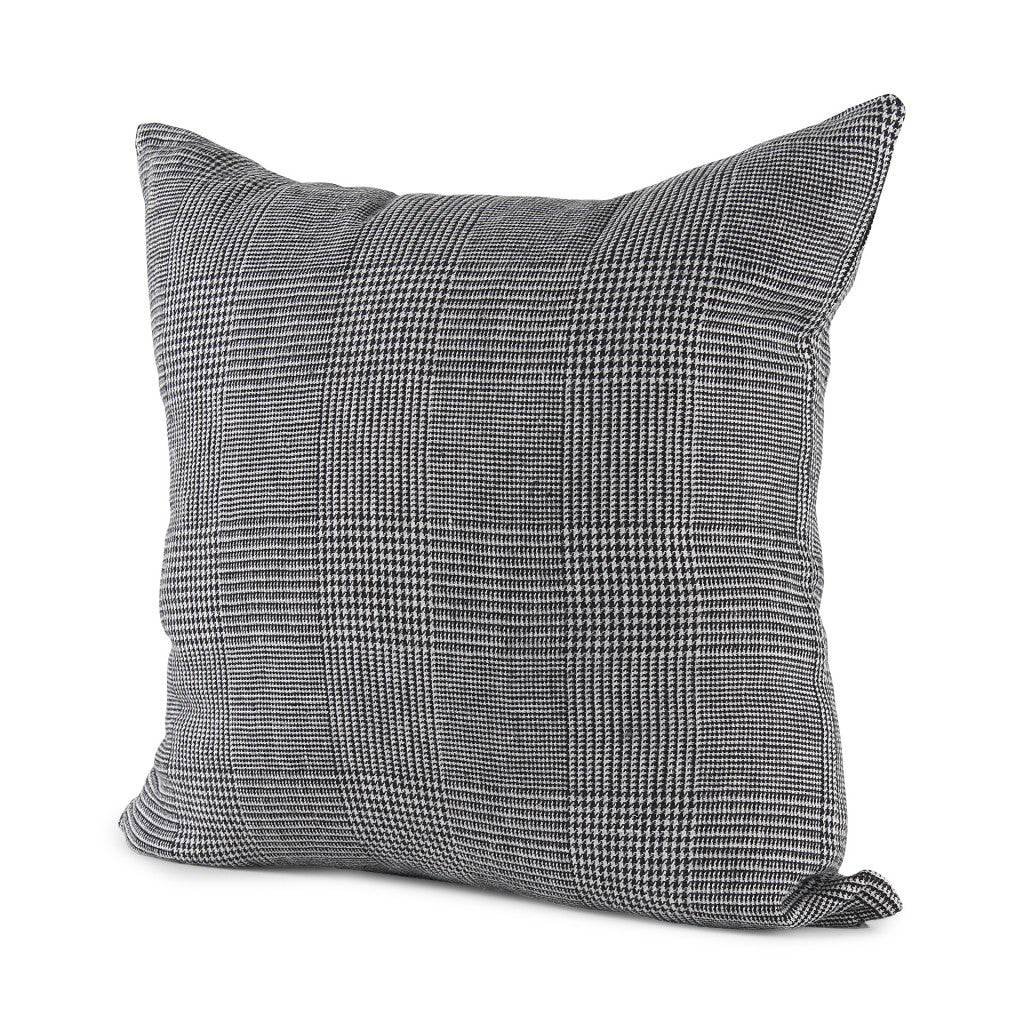White And Black Pattern Throw Pillow Cover FurniFindUSA