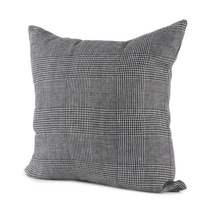 White And Black Pattern Throw Pillow Cover FurniFindUSA