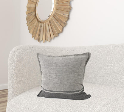 Light And Dark Gray Cushion Cover FurniFindUSA