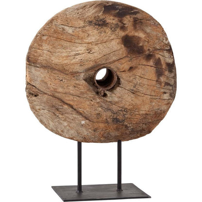 26" Brown Tabletop Sculpture HomeRoots