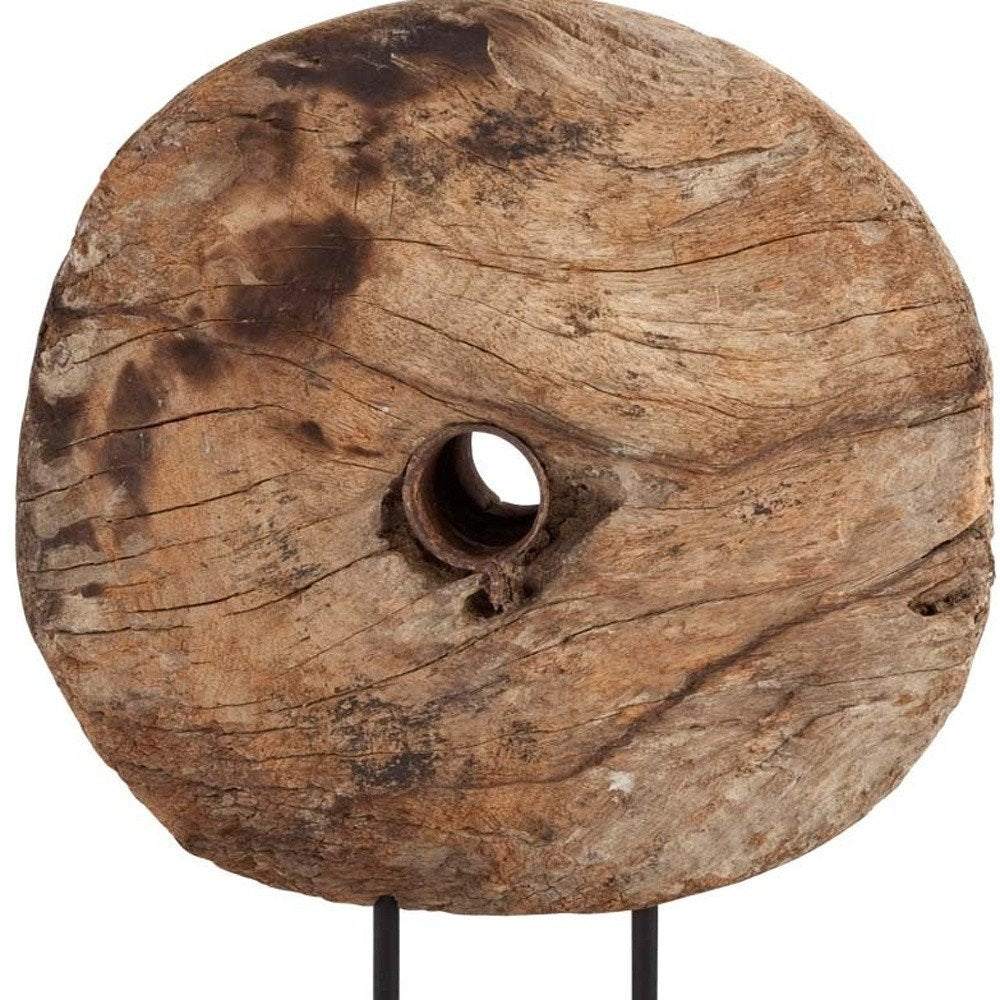 26" Brown Tabletop Sculpture — view 5