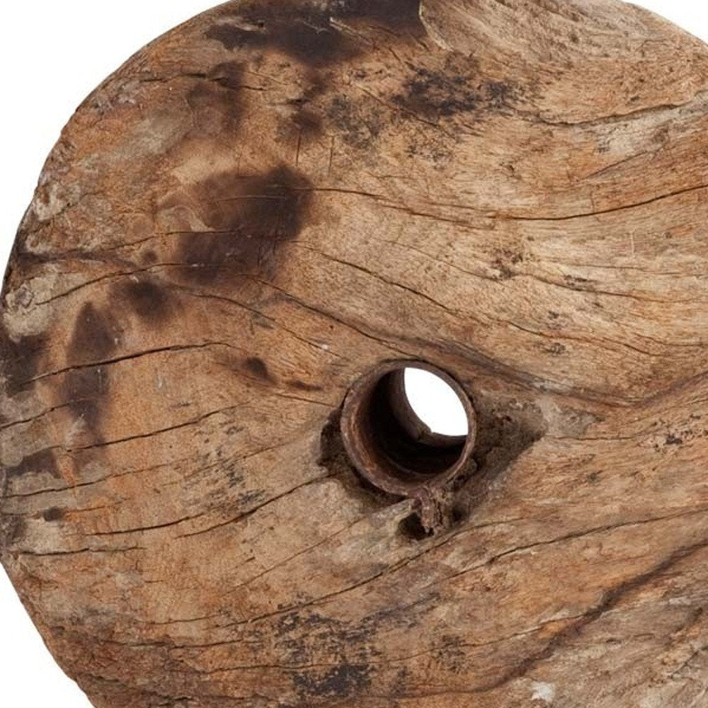 26" Brown Tabletop Sculpture HomeRoots