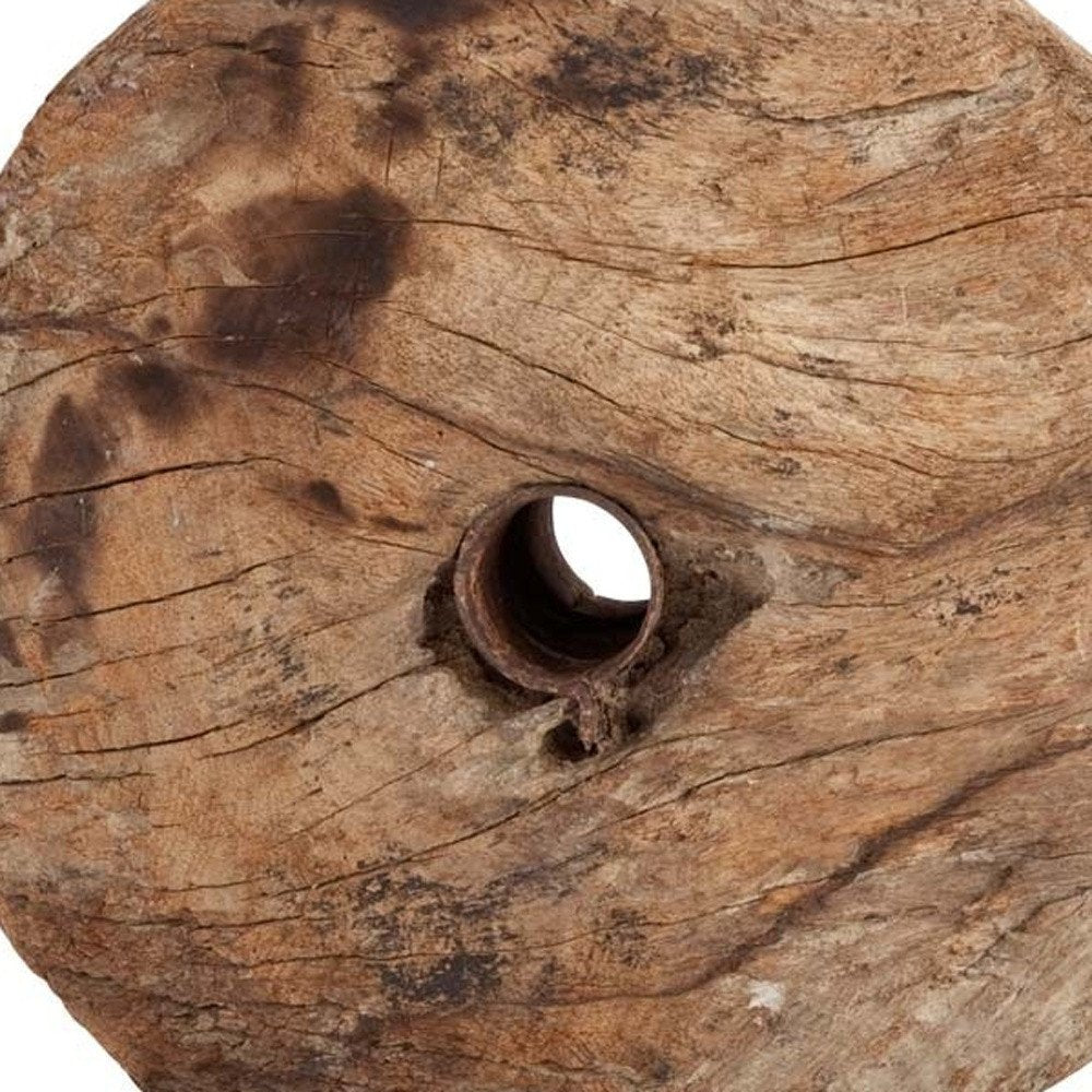 26" Brown Tabletop Sculpture HomeRoots