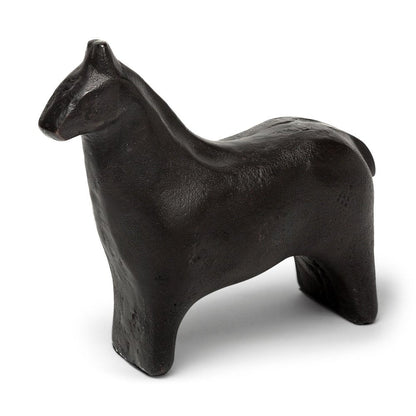 6" Gold Metal Horse Tabletop Sculpture HomeRoots