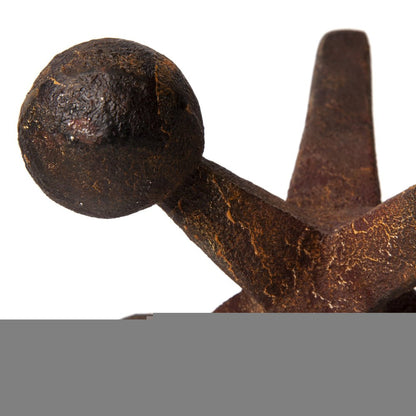 Set Of Three Iron Jack Sculptures HomeRoots