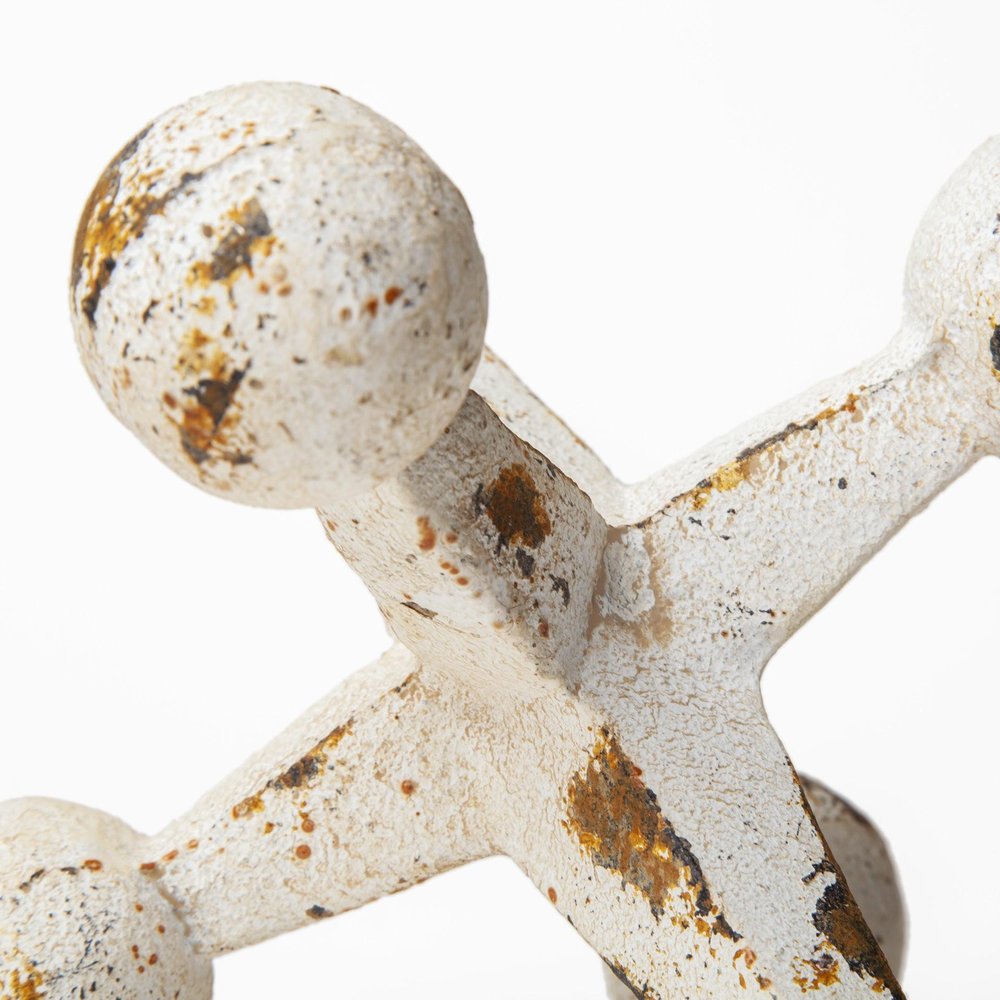 Set Of Three Iron Jack Sculptures HomeRoots