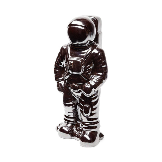 Over The Moon Silverplated Astronaut Sculpture HomeRoots
