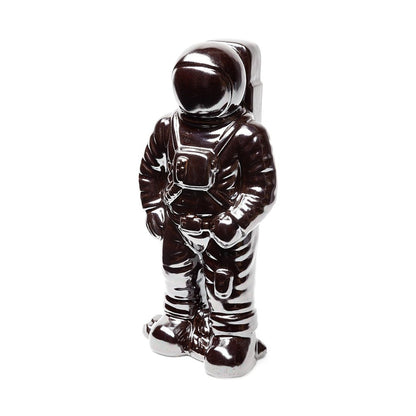 Over The Moon Silverplated Astronaut Sculpture HomeRoots