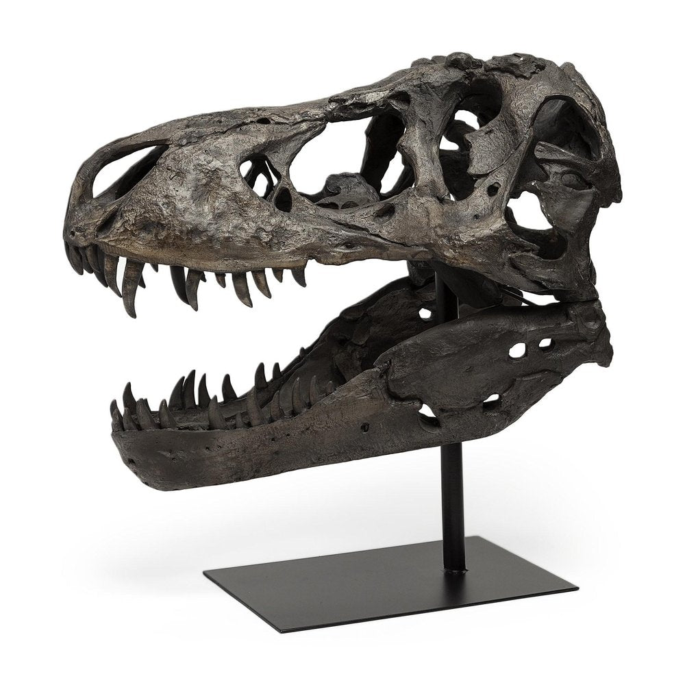 Authentic Replica T Rex Skull Sculpture — view 1