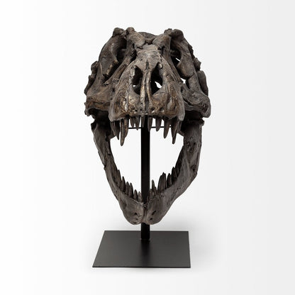 Authentic Replica T Rex Skull Sculpture HomeRoots