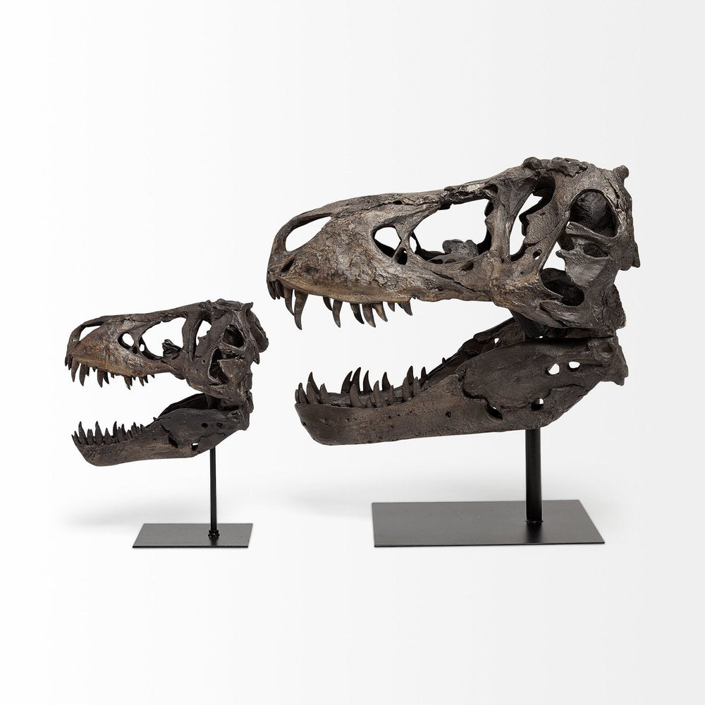 Authentic Replica T Rex Skull Sculpture HomeRoots