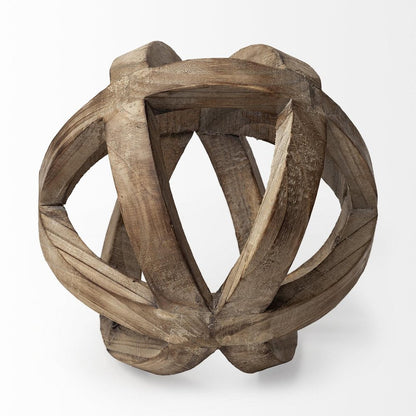 8" Brown Polyresin Tabletop Sculpture HomeRoots