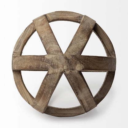 8" Brown Polyresin Tabletop Sculpture HomeRoots